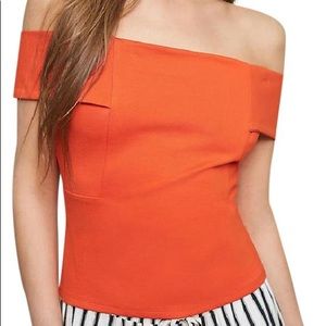 Anthropologie off the shoulder top